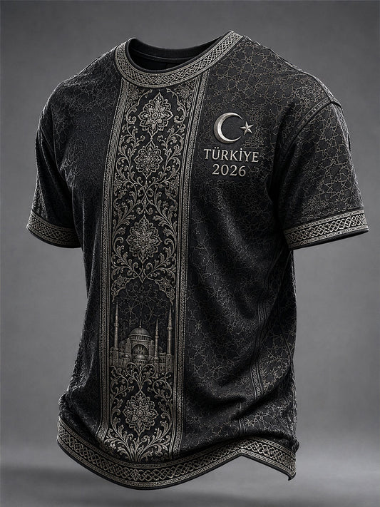 Men's Turkey 2026 Football T-shirt