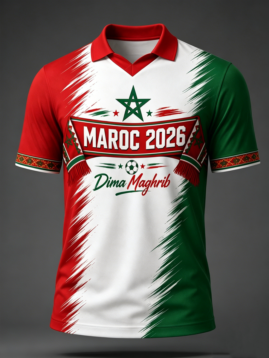 Men's MOROCCO Printed short sleeves t-shirt