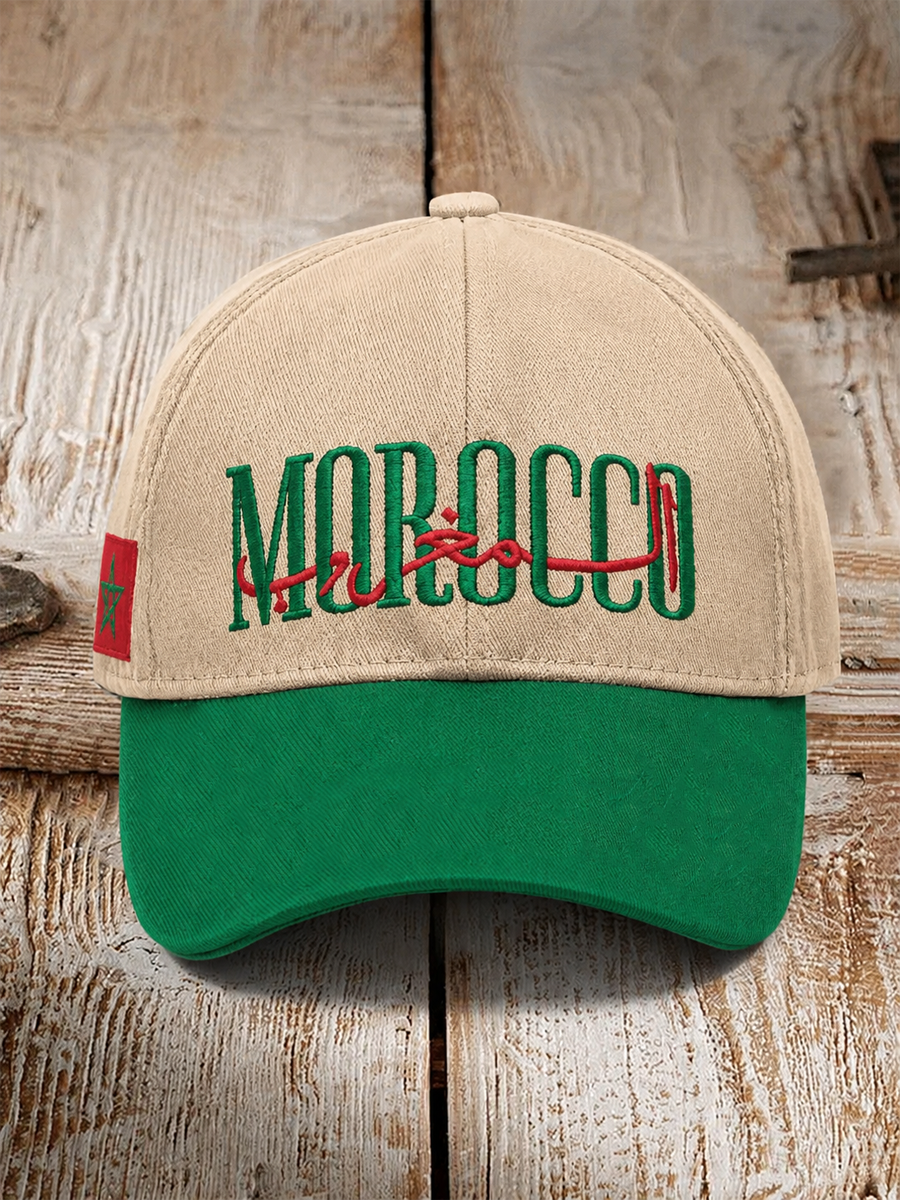 Unisex MOROCCO Peinted Hat
