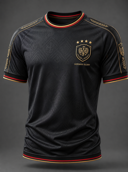 Men's Germany Football Printed T-shirt