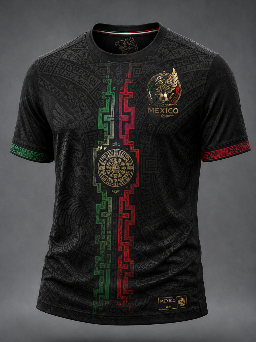 Men's Mexico Proud Art Printed short sleeves t-shirt