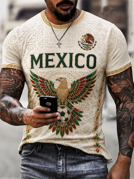 Men's Gift For Football Fans Print Casual Tee