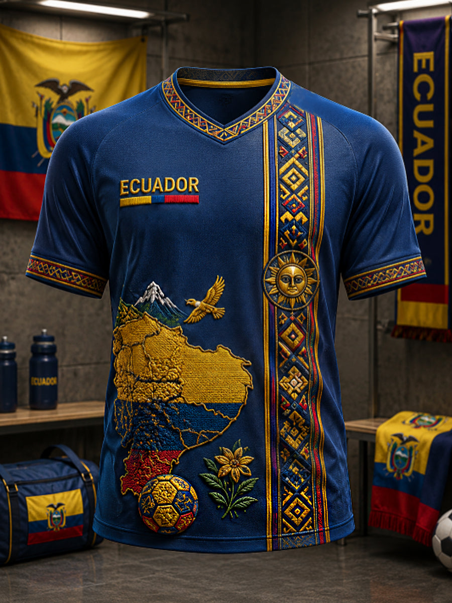 Men's V-neck T-shirt