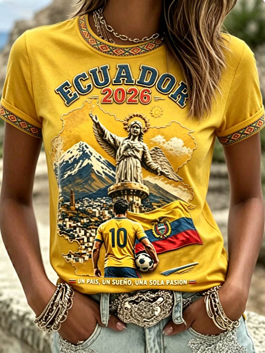 Women's short-sleeved T-shirt