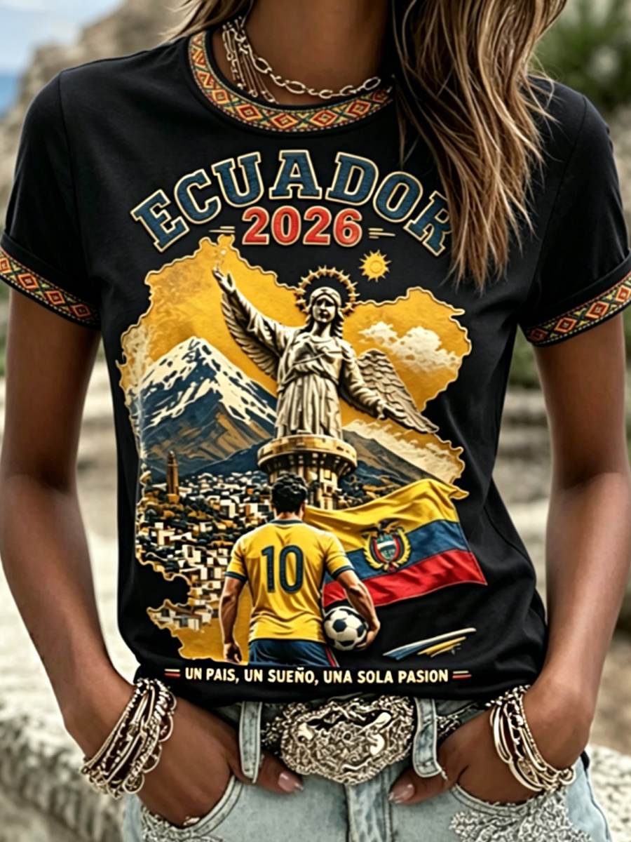 Women's short-sleeved T-shirt