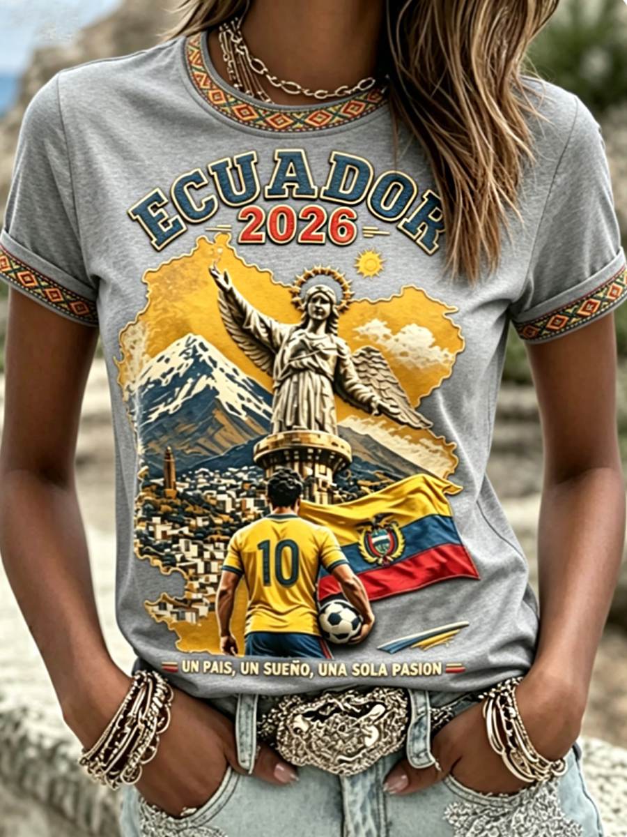 Women's short-sleeved T-shirt
