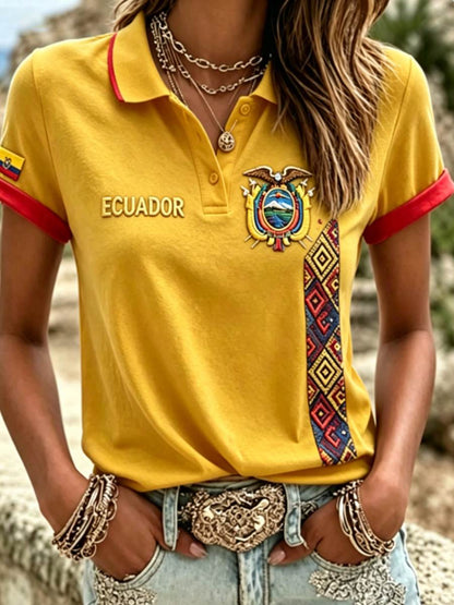Women's polo T-shirt