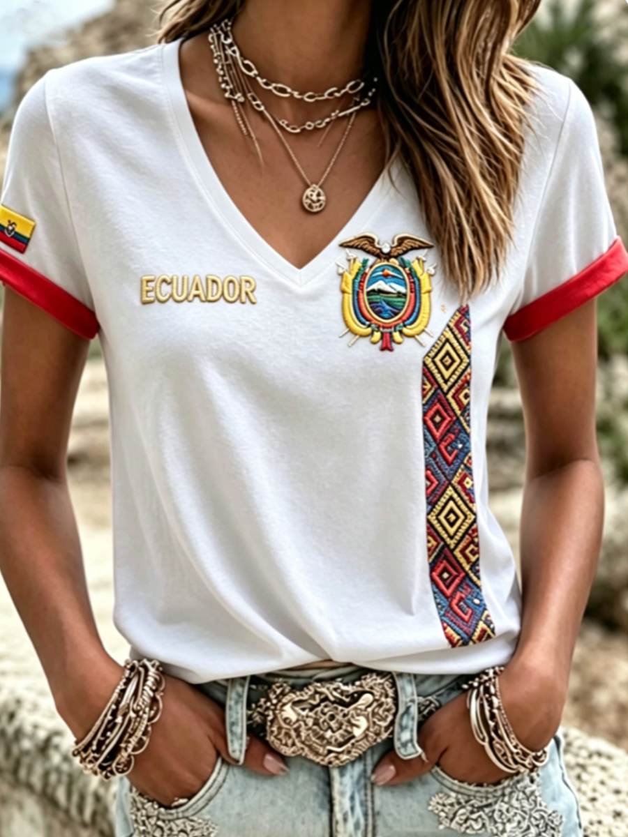 Women's short-sleeved T-shirt