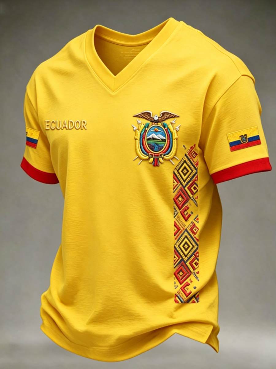 Men's V-neck T-shirt