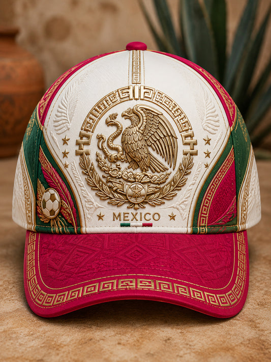 Unisex Mexican Soccer Match Cheering Art Print Hat