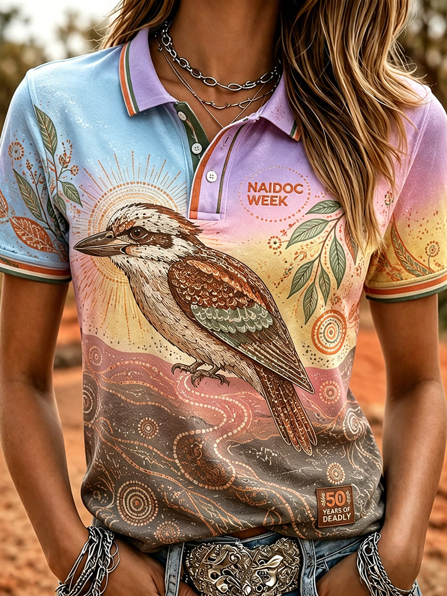 Women's Australia Naidoc Week Polo T-Shirt