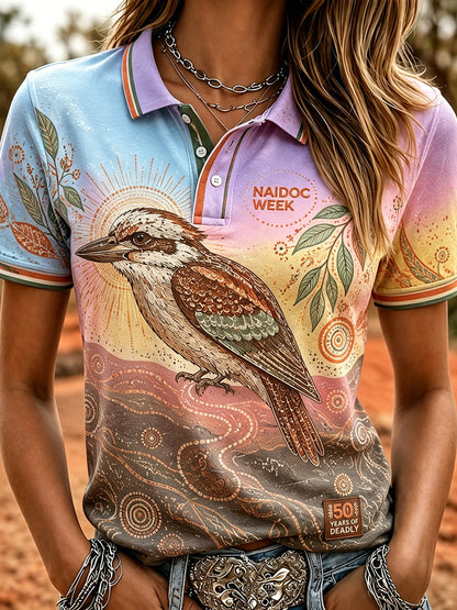 Women's Australia Naidoc Week Polo T-Shirt