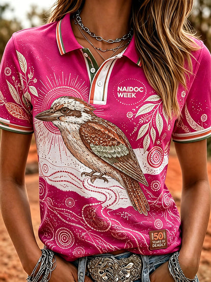 Women's Australia Naidoc Week Polo T-Shirt