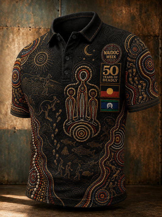 Men's Australia Naidoc Week Short Sleeve Shirt