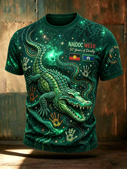 Men's Australia Naidoc Week Short Sleeves T-Shirt