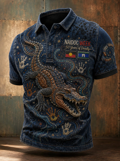 Men's Australia Naidoc Week Short Sleeve Shirt
