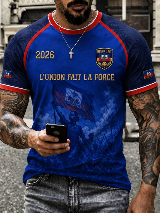 Men's 2026 Haiti Soccer T-Shirts