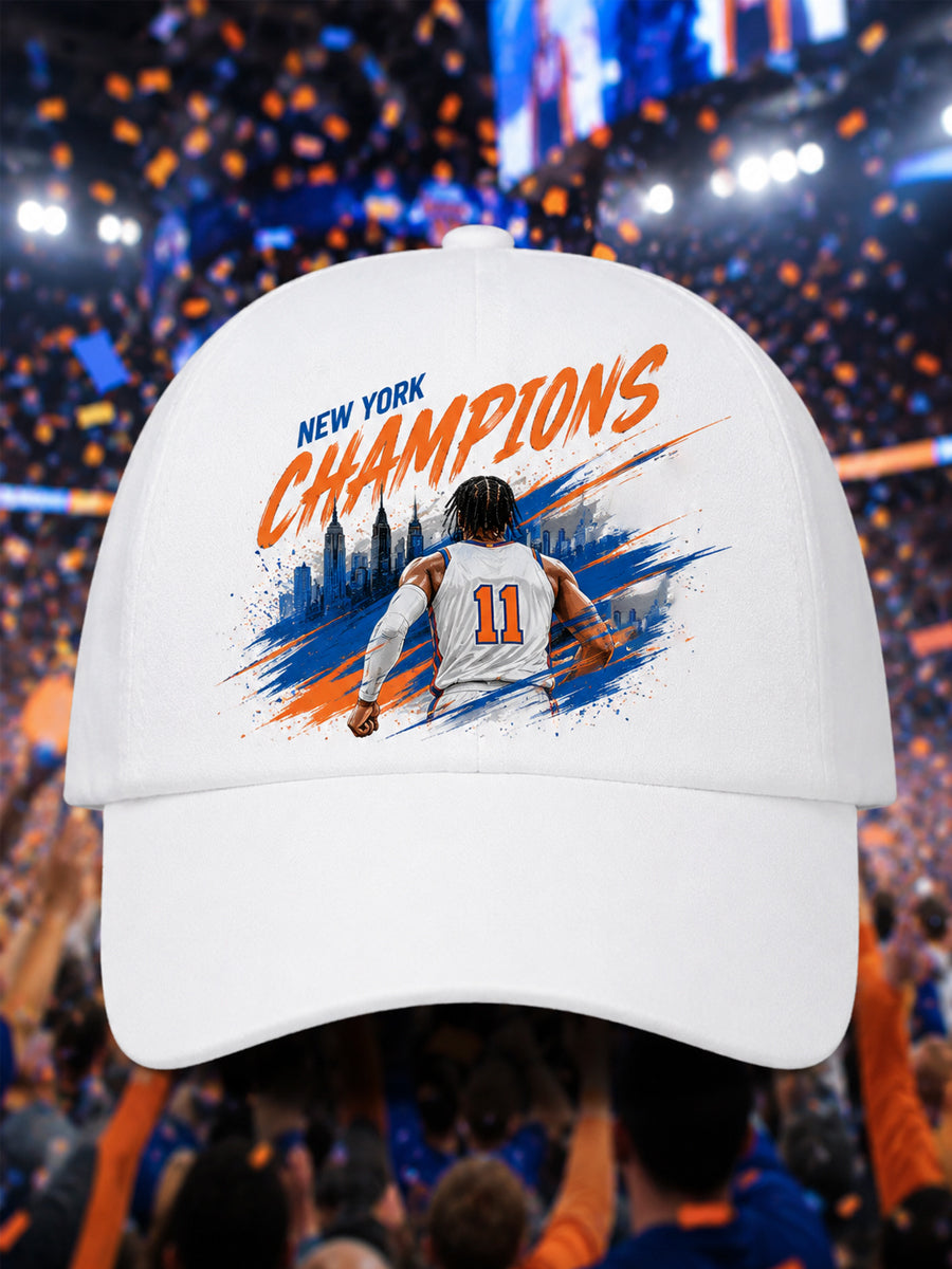 Unisex Champions 2026 Gift For Basketball Fans Print Hat