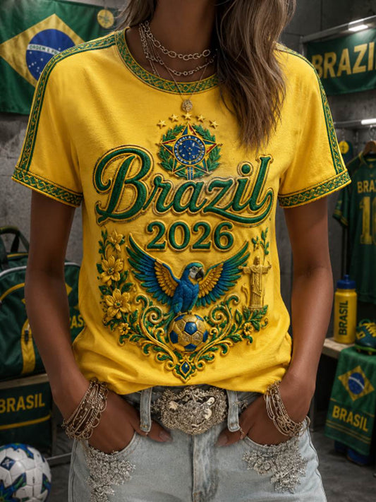 Women's short-sleeved T-shirt