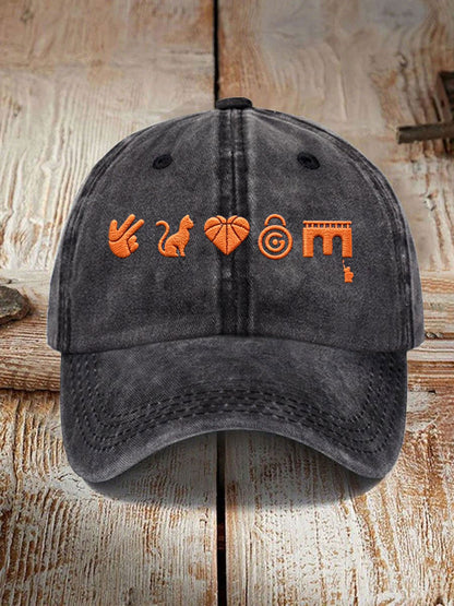 Unisex Basketball Print Hat