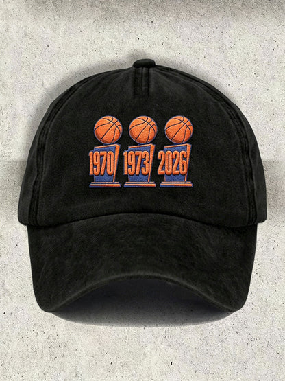 Unisex Basketball 1970 1973 2026  Hat