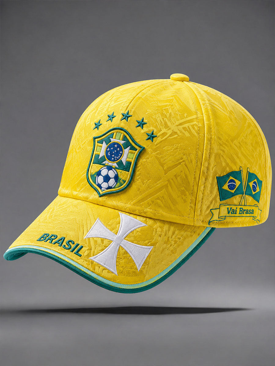 Brazil Soccer Unisex Hats