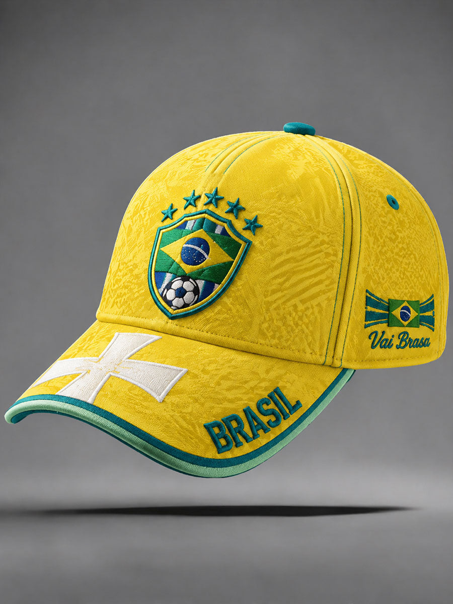 Brazil Soccer Unisex Hats