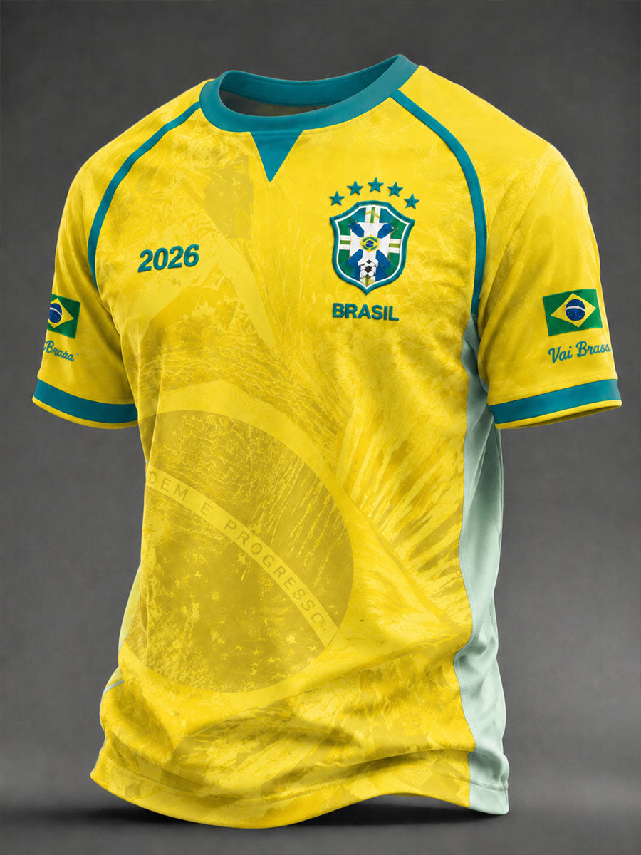 Men's Brazil Soccer T-Shirts