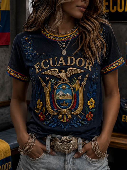 Women's short-sleeved T-shirt