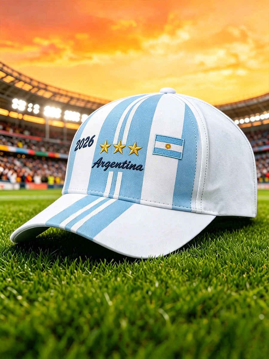 Unisex Argentina Football Hat