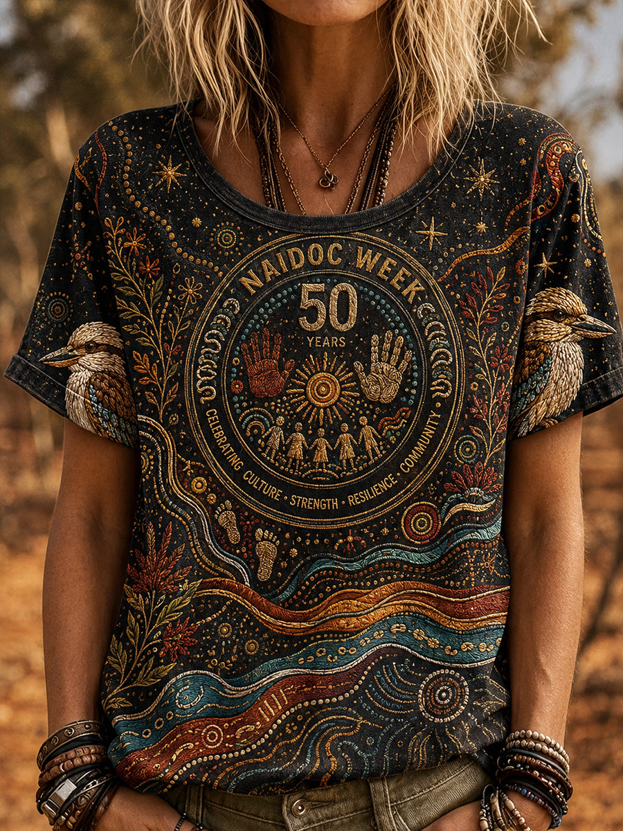 Women's Australia Naidoc Week Short-Sleeved T-Shirt