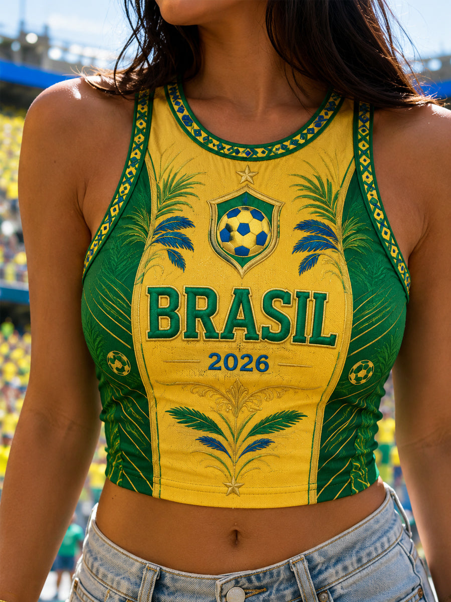 Women's Gift For Football Fans Print Casual Vest