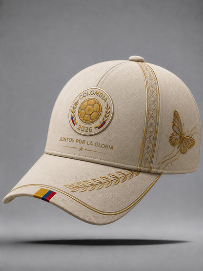 Colombia Classic Soccer Baseball Cap