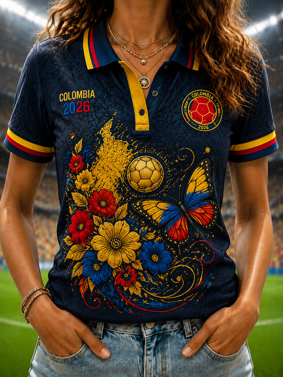 Women's Columbia Casual Soccer Polo Shirt
