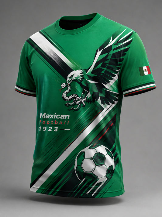 Mexican Football Match Cheering Element Art Print T-Shirt