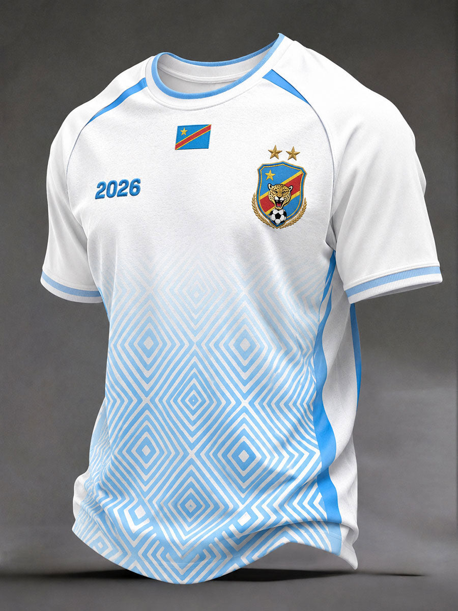 Men's DR Congo Football T-Shirts