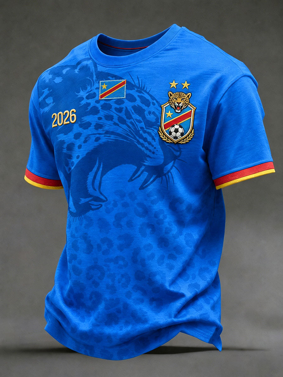 Men's DR Congo Football T-Shirts