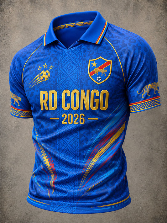 Men's 2026 Democratic Republic of Congo Football T-Shirts