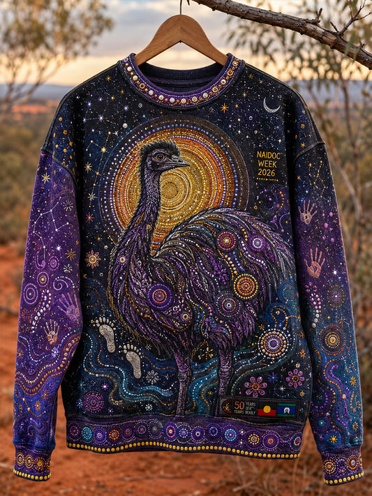 Women's Australia Naidoc Week Round-Neck Long-Sleeve T-Shirt