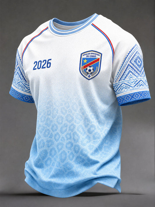 Men's 2026 Democratic Republic of Congo Football T-Shirts