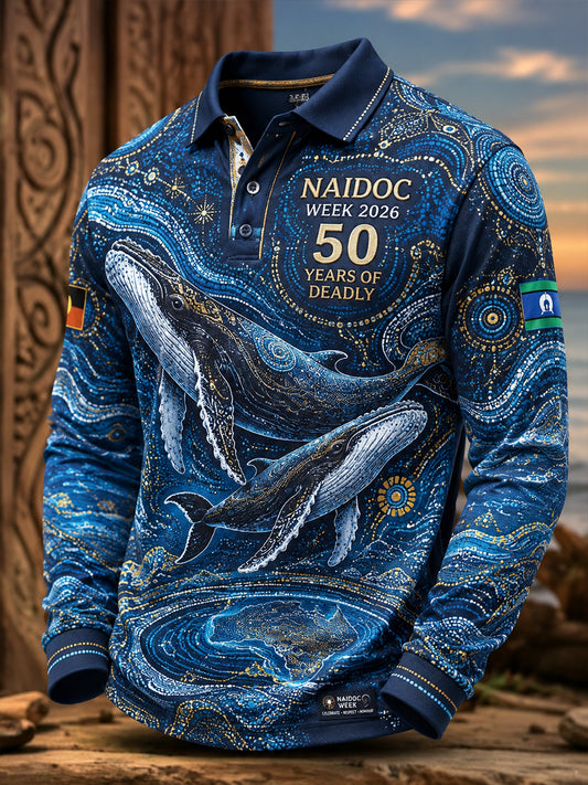 Men's Australia Naidoc Week Long Sleeve Shirt
