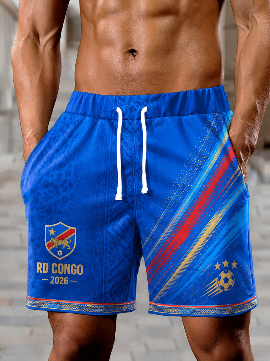 Men's 2026 Democratic Republic of Congo Football Shorts