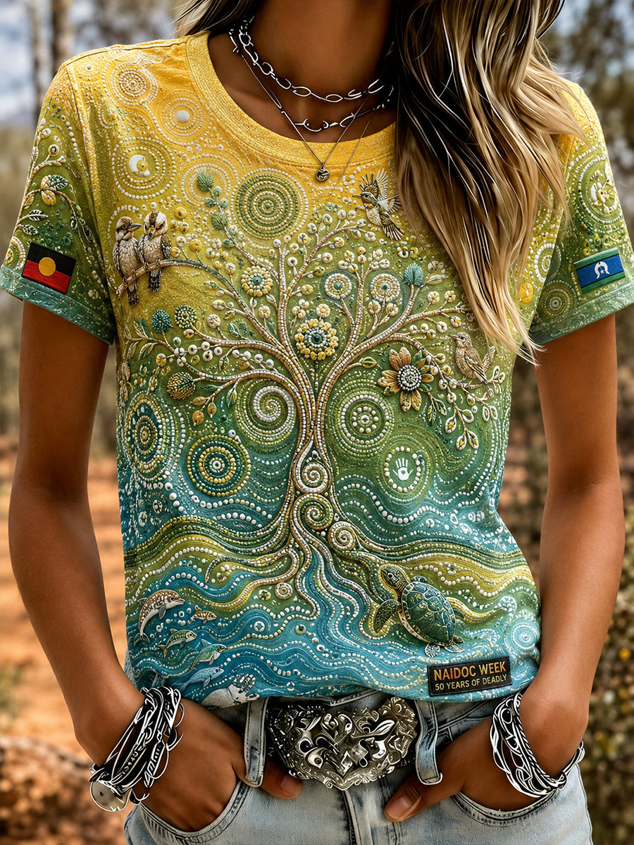 Women's Australia Naidoc Week Short-Sleeved T-Shirt