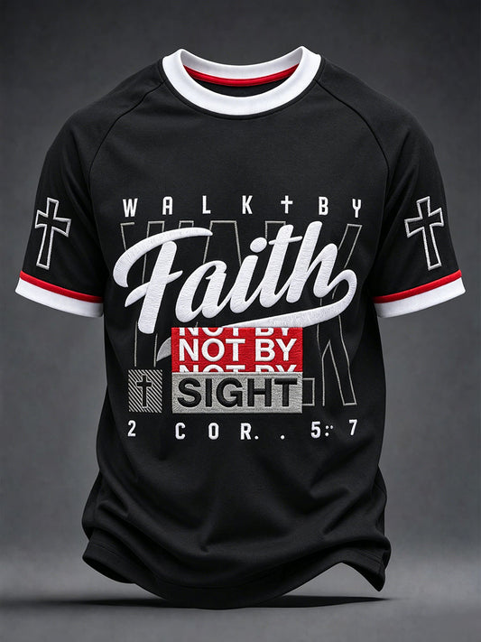 Men's "Walk by Faith, Not by Sight" T-shirts