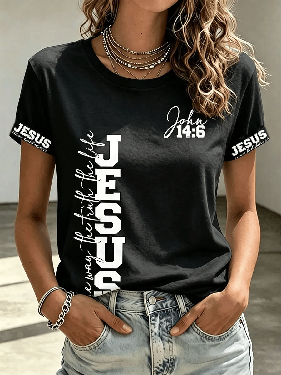 Women's Jesus Short-sleeved T-shirt