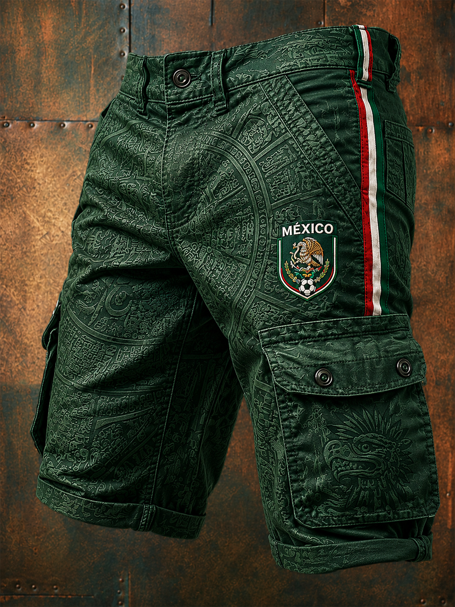 Men's Mexico Pride Art Printed shorts