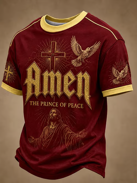 Men's Faith Printed short sleeves t-shirt