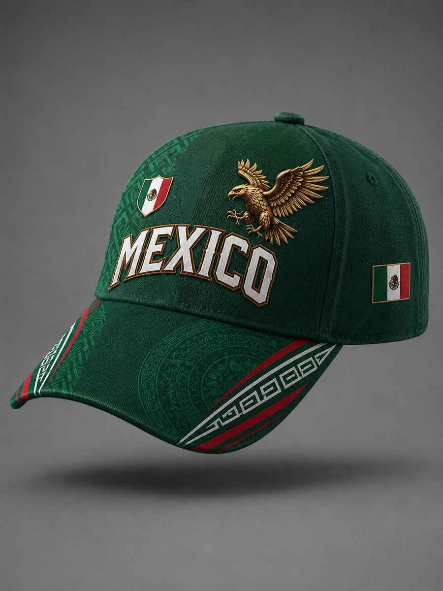 Unisex Mexico Pride Art Printed Hat