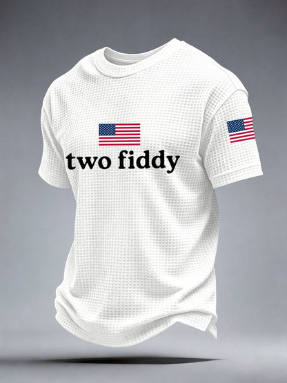 Men's Two Fiddy Waffle T-Shirt