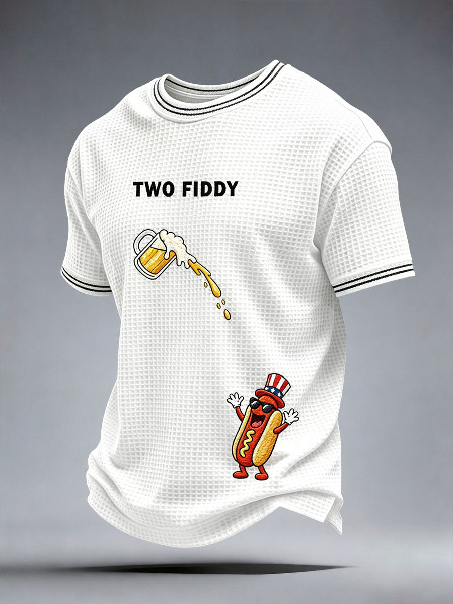 Men's Two Fiddy Waffle T-Shirt